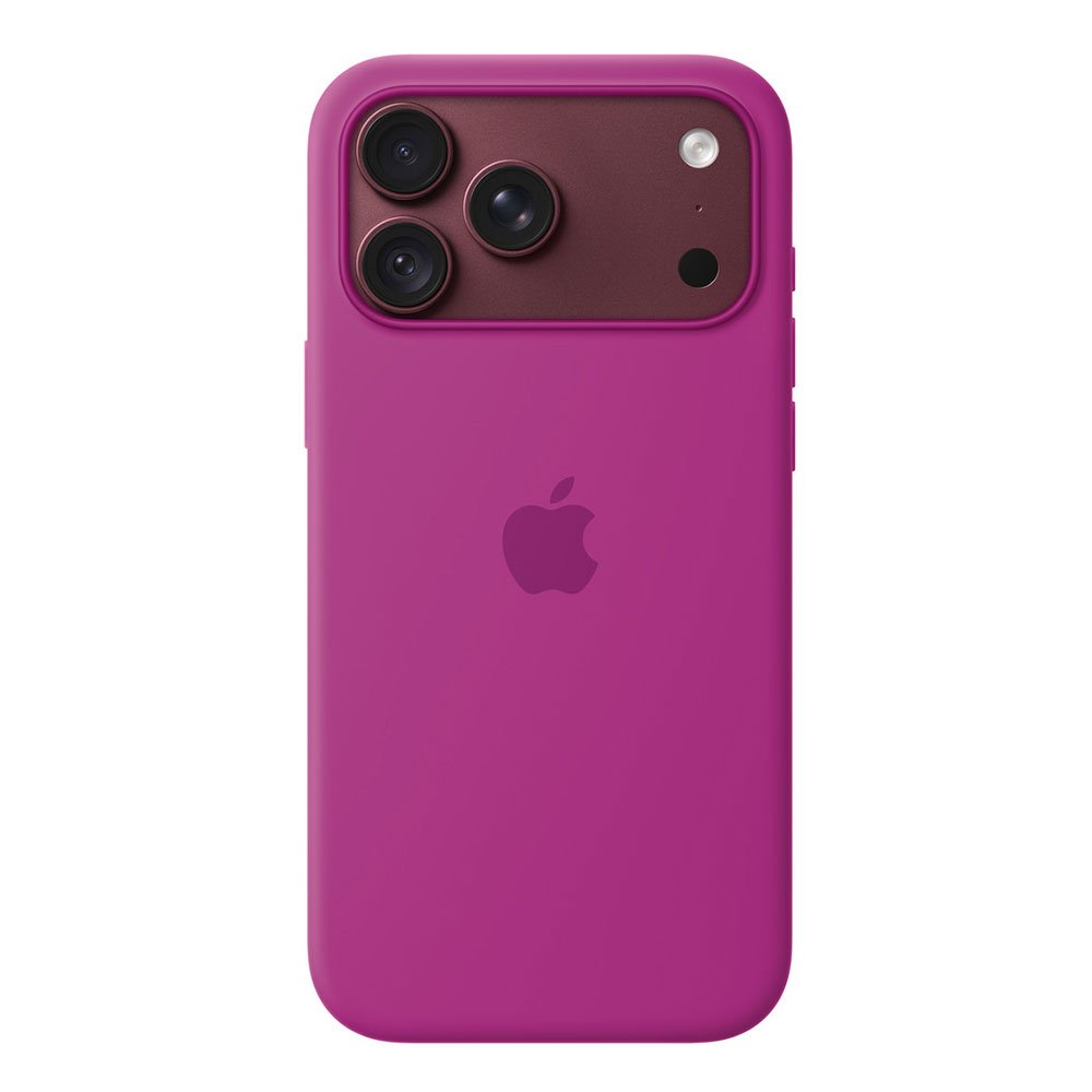 iPhone 18 Pre Max Silicone Case with MS - Magenta