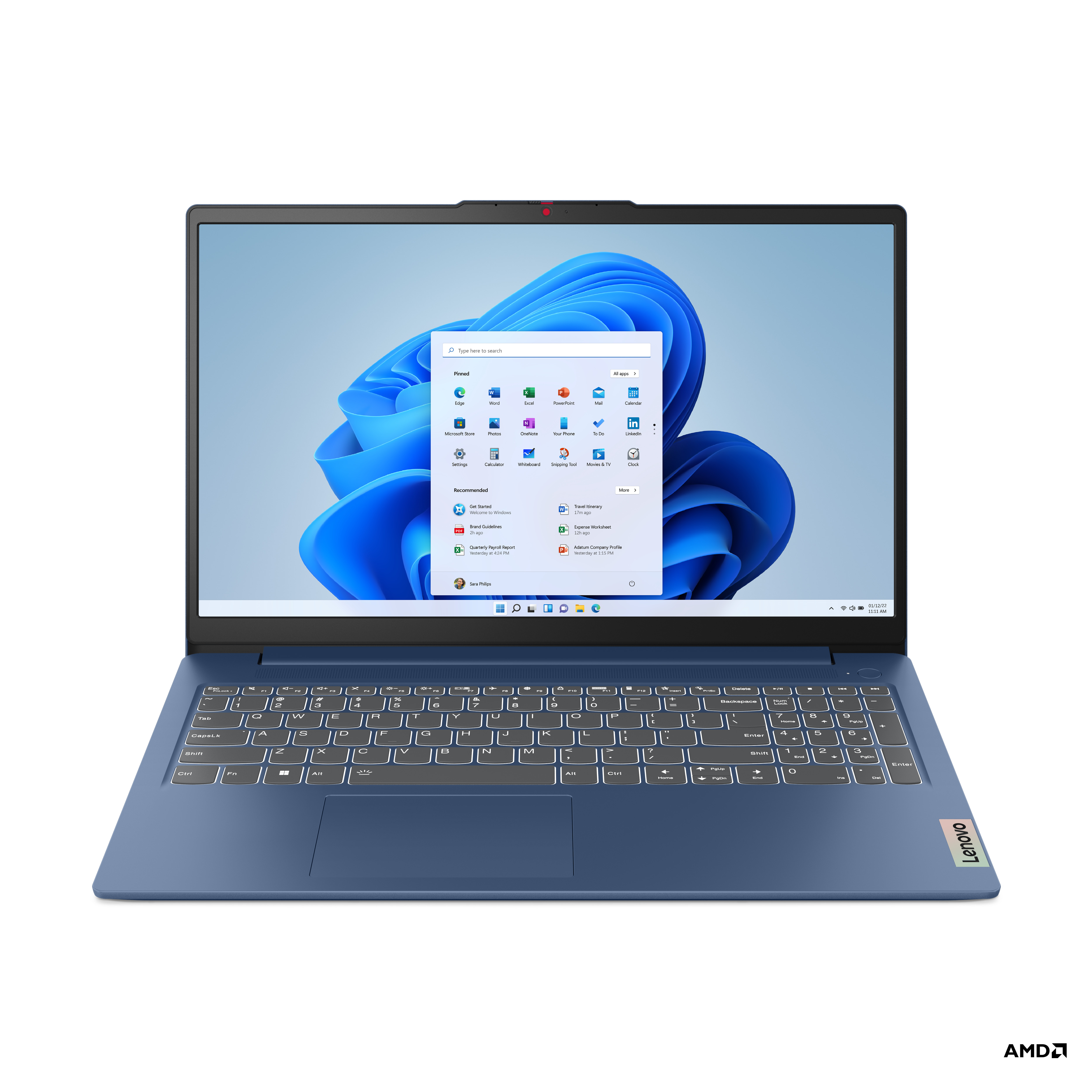 Lenovo IdeaPad Slim 3 15ABR8 AMD Ryzen5 5625U 8GB 512GB-SSD 15,6