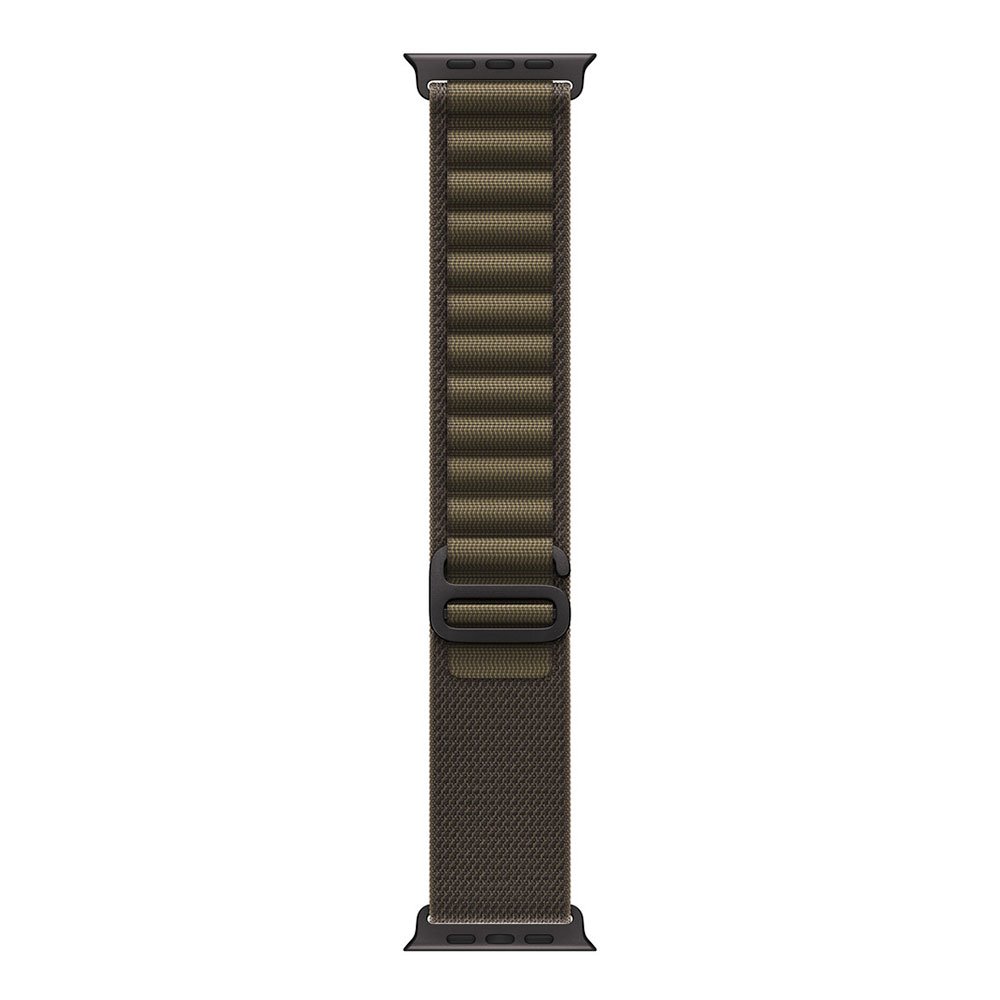 Apple Watch 49mm Dark Olive Alpine Loop - Large - Black Titanium Finish *Rozbalený*