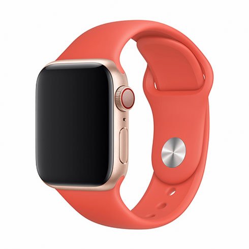 Devia Apple Watch Deluxe Series Sport Band 44 45 46mm - Nectarine