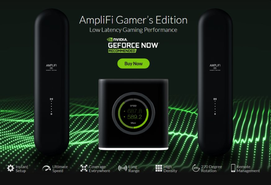 Ubiquiti AmpliFi Gaming Home Wi-Fi System  (router s 2x MESH opakovačom)