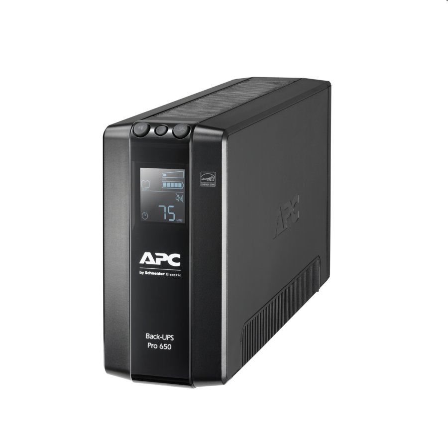 APC Back-UPS Pro 650VA, IEC Sockets, AVR, LCD Interface