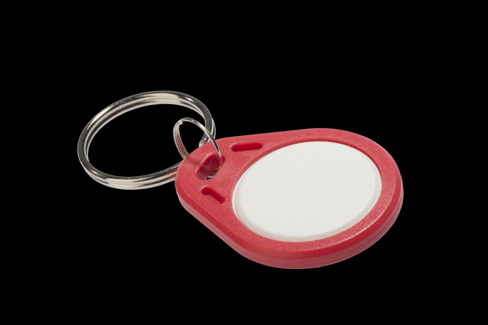 OEM RFID Čipová klíčenka EM4200  125kHz (červená)