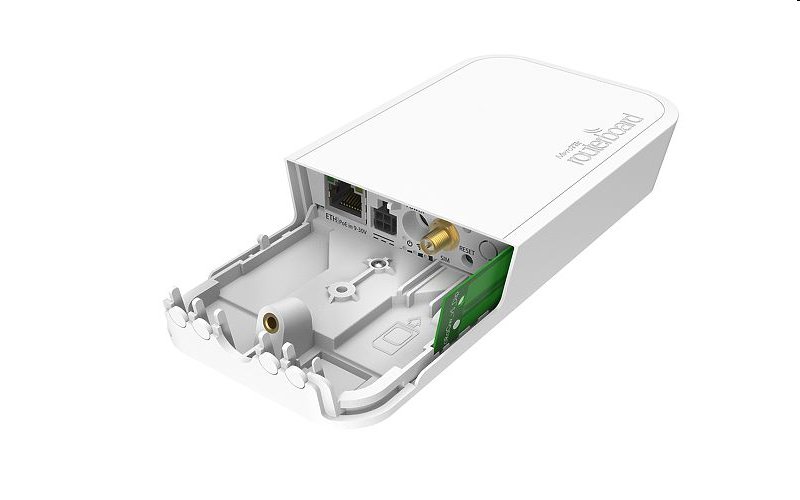 MIKROTIK RouterBOARD wAP LoRa8 kit + L4 (650MHz, 64MB RAM, 1xLAN, 1x 2,4GHz, 1x LoRa 863-870 MHz)