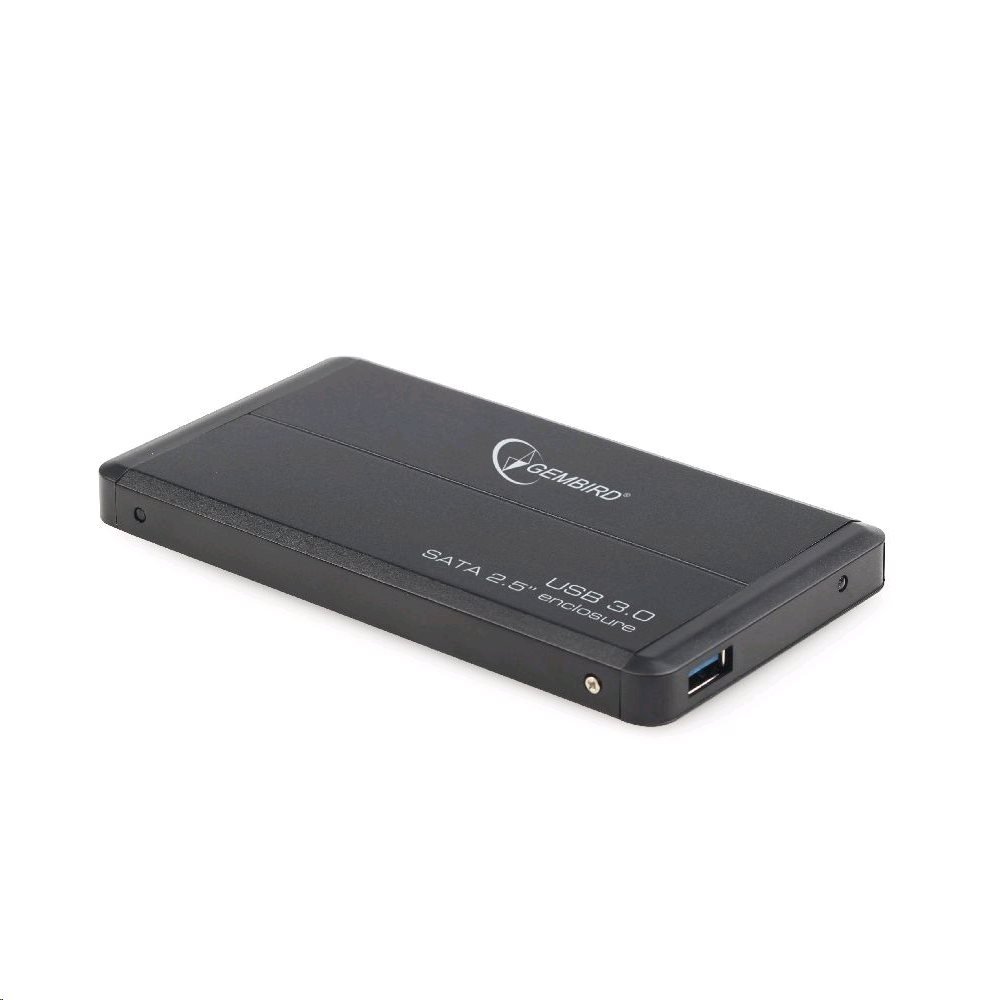 Externý box GEMBIRD pre 2.5" zariadenie, USB 3.0, SATA, čierny