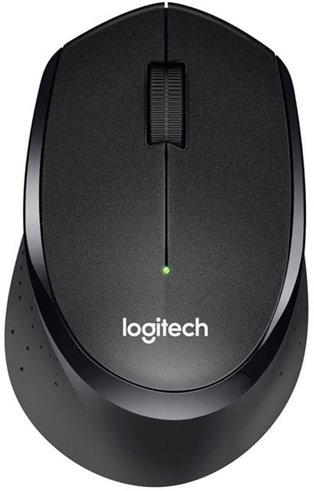 Logitech M330 Silent Plus - tichá bezdrôtová myš - čierna