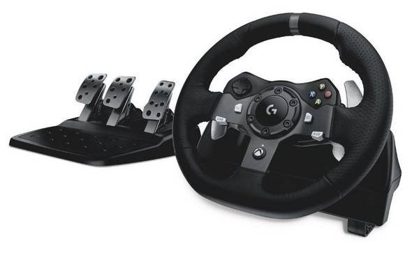 Logitech G923 Racing Wheel and Pedals for Xbox One and PC