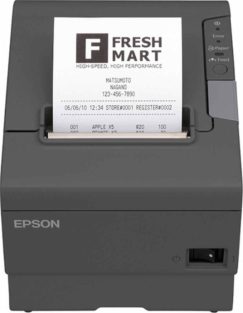 EPSON TM-T88V (041): USB, RS232, tmavá, bez zdroje