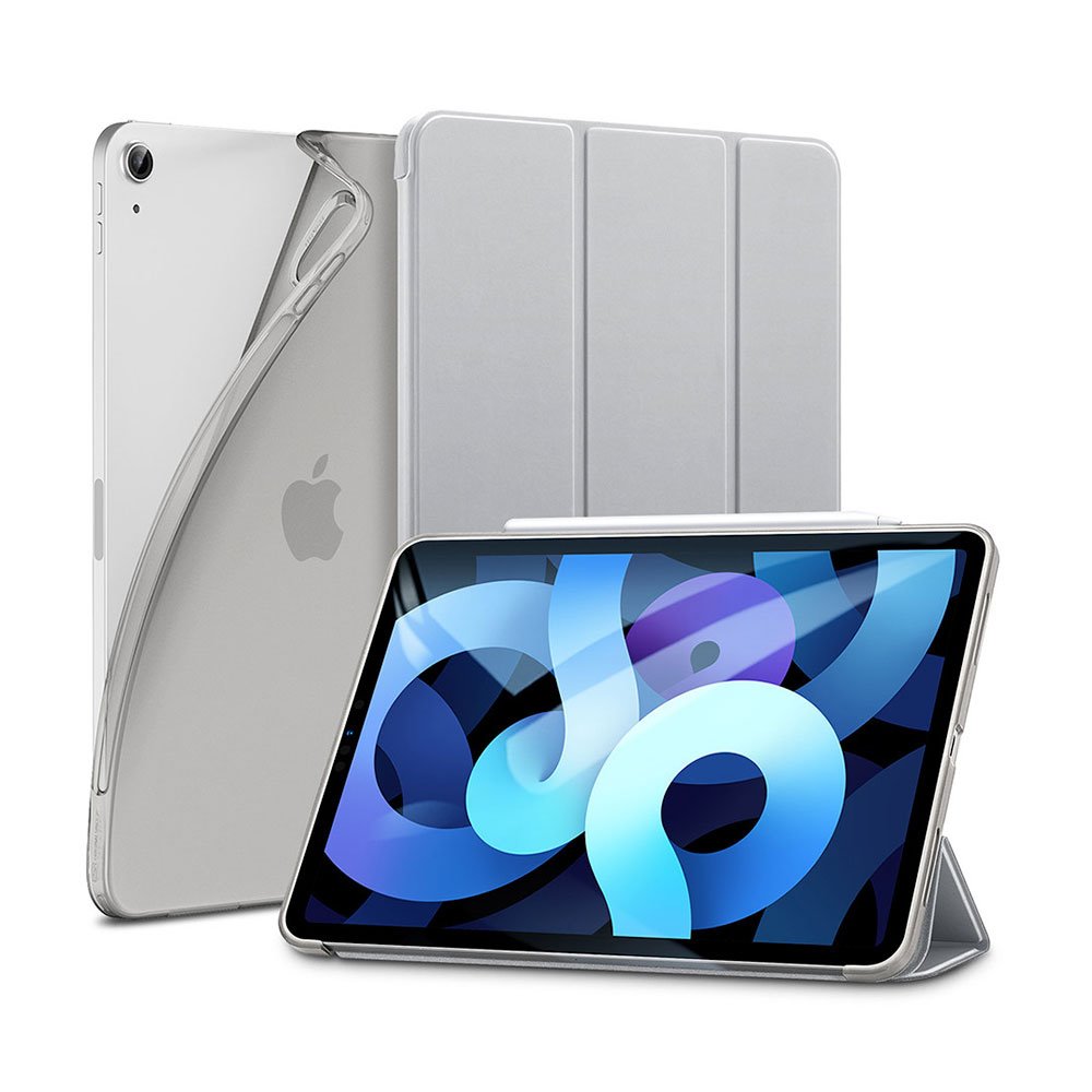ESR puzdro Silicon Rebound Case pre iPad Air 10.9"/Air 11" M2 2024 - Silver