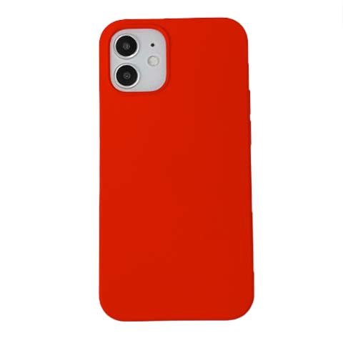 Devia kryt Nature Series Silicone Case pre iPhone 12 mini - Red