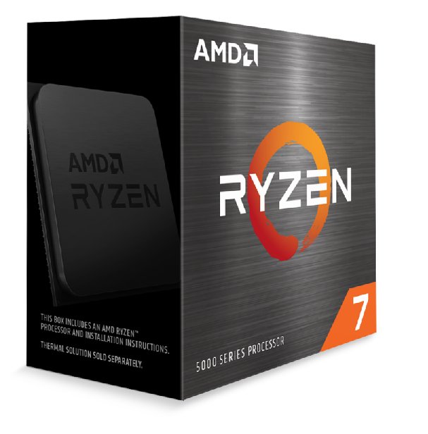 AMD Ryzen 7 5800X (až 4,7GHz / 36MB / 105W / no VGA / SocAM4) Box, bez chladica
