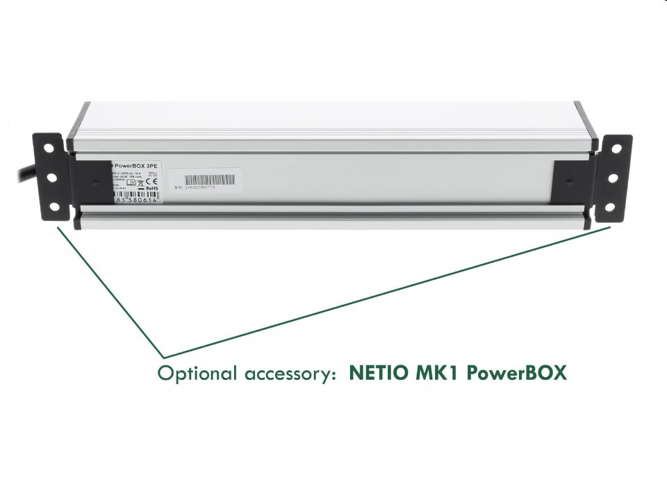 NETIO montážní sada pro PowerBOX3Px  (na zeď)