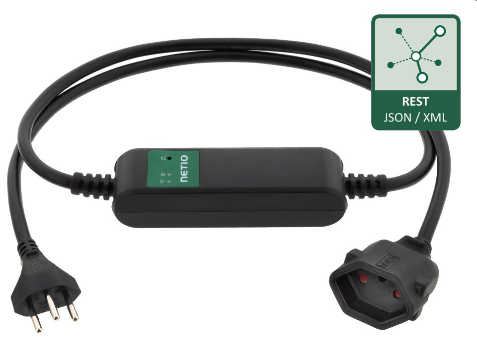 NETIO PowerCable REST 101J    Smart WiFi zásuvka 230V/10A  (zásuvka CH)