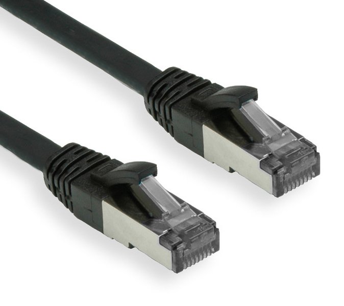 OXnet patch kábel Cat5E, FTP OUTDOOR LDPE - 20m, čierny