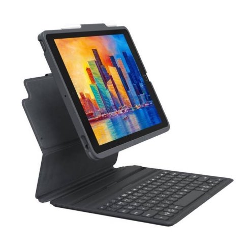 ZAGG klávesnica Pro Keys s podsvietením pre iPad 10.2" CZ/SK - Black