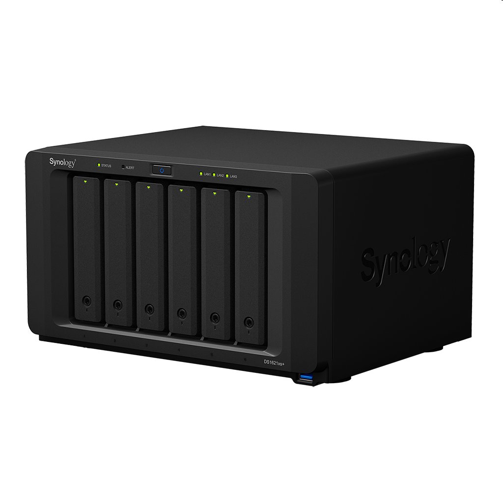 Synology™   DiskStation DS1621xs+   (6x HDD + 2x NVMe; 4jadro CPU; 8(32)GB RAM;  4xGLAN 1x10GLAN; 3x USB3.2Gen1)
