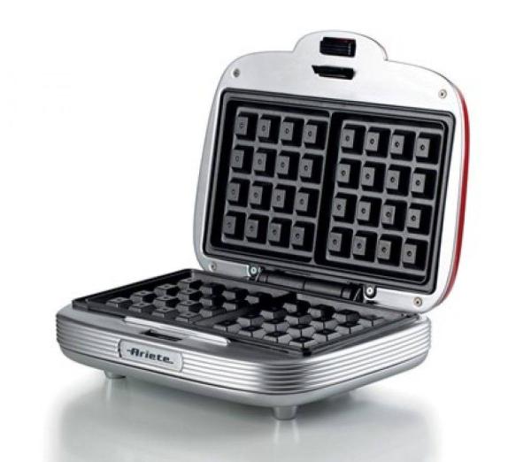 Ariete Party Time Waffle Maker 1973/01, modrý 