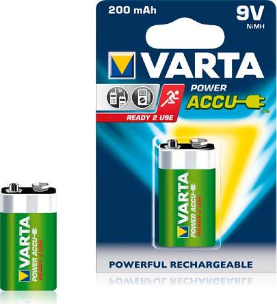 Varta Power Accu Transistor R2U 9V 200mAh 