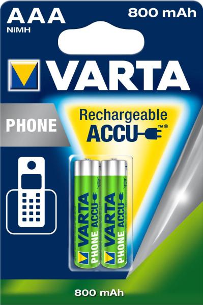 Varta Phone AAA 2x 800mAh 