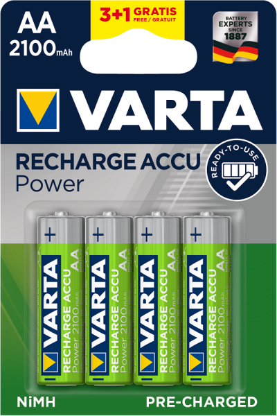 Varta Accu AA 3+1x R2U 2100 mAh 