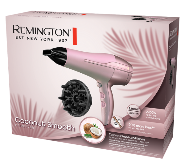 Remington D5901 Sušič vlasov Coconut Smooth 