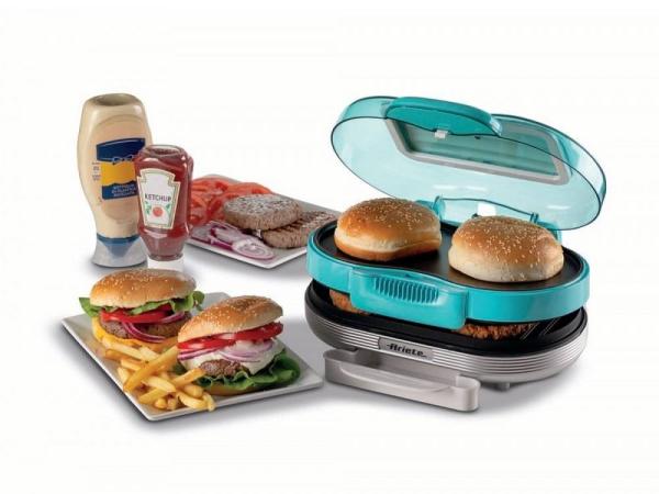 Ariete Party Time Hamburger Maker 205/01, modrý 