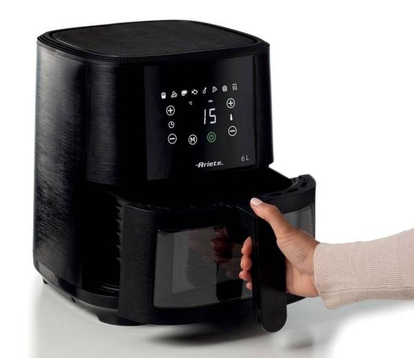 Ariete Airy Fryer 6L 4626, čierna 