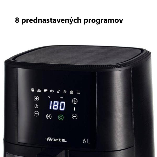 Ariete Airy Fryer 6L 4626, čierna 