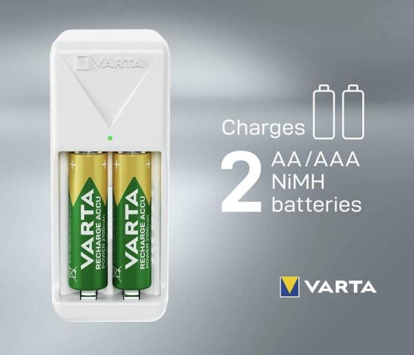 Varta Mini Charger+2xAA 2100mAh 57656-451 