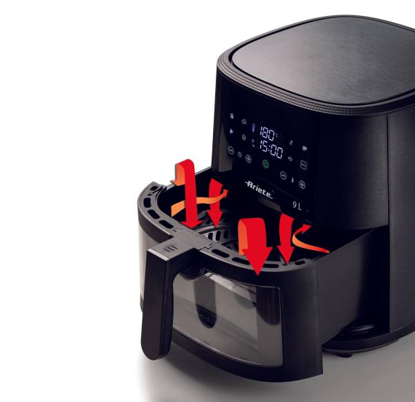 Ariete Air Fryer 9L 4630, čierna 