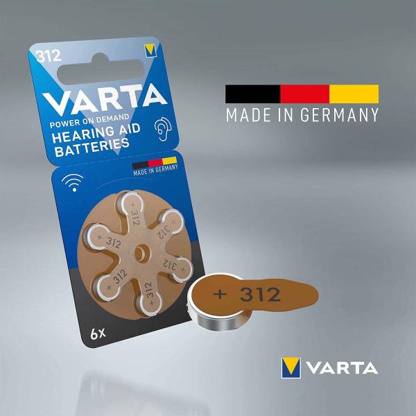 Varta 312 6x 