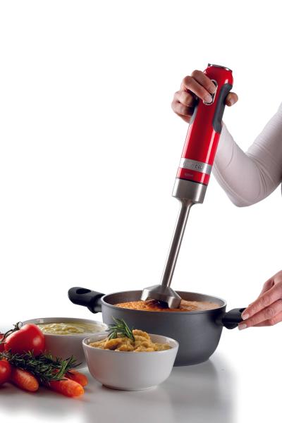Ariete Moderna tyčový mixér 3v1 602, červený 