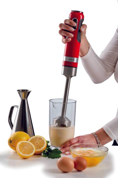 Ariete Moderna tyčový mixér 3v1 602, červený 