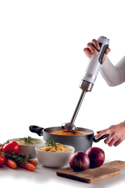 Ariete Moderna tyčový mixér 3v1 602/01, biely 