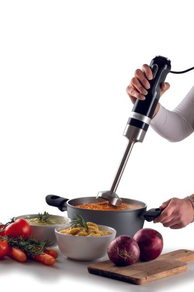 Ariete Moderna tyčový mixér 3v1 602/02, čierny 