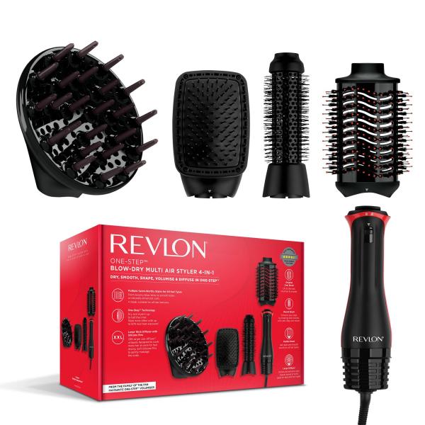 Revlon One-Step Blow-Dry Multi Air Styler 4v1 RVDR5373E 
