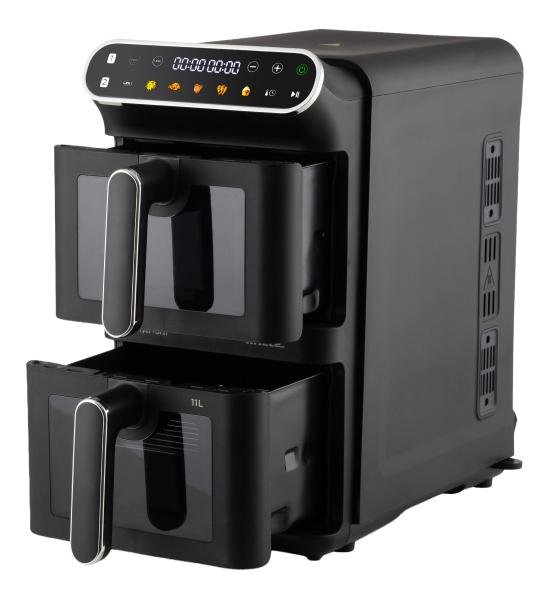 Ariete Air Fryer VerticalDuo 4640 