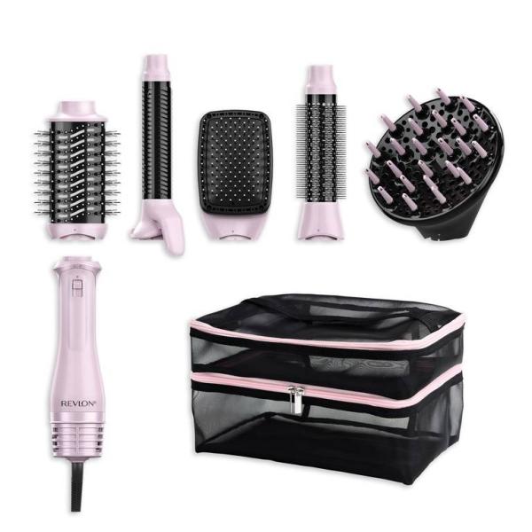Revlon One-Step Pink Titanium Multi Air Styler 5v1 RVDR5376E